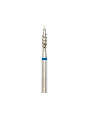 FRESA DIAMANTE TORNADO AZUL 021MM PARA CUTÍCULA