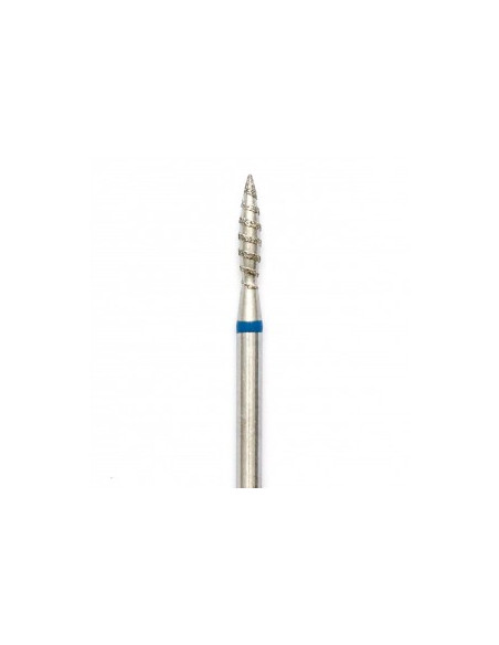 FRESA DIAMANTE TORNADO AZUL 021MM PARA CUTÍCULA