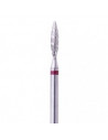 FRESA DIAMANTE TORNADO ROJA PARA CUTÍCULA 021