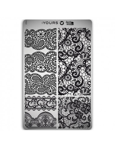 101-Mixture Me Stampling Plate