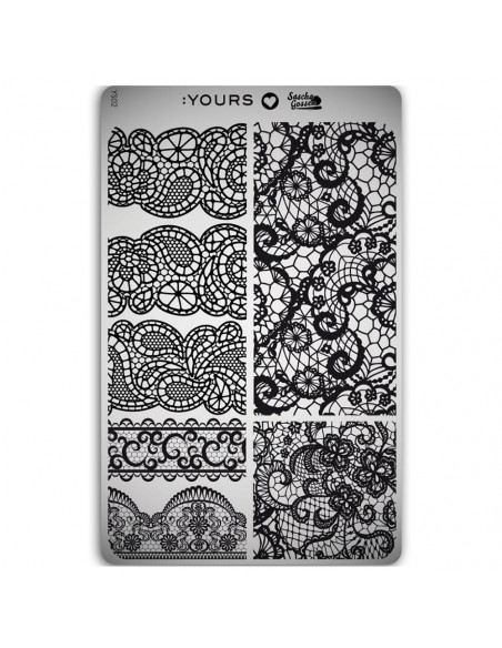 101-Mixture Me Stampling Plate