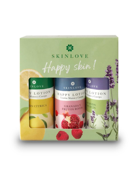 ESTUCHE 3 HAPPY LOTIONS 60ML