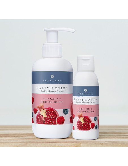 HAPPY LOTION GRANADA Y FRUTOS ROJOS 200ML