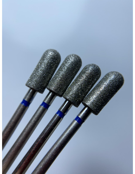 Fresa Diamante Micrófono Azul