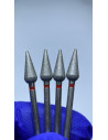 FRESA DIAMANTE CONO ROJO 050 PARA CUTÍCULA