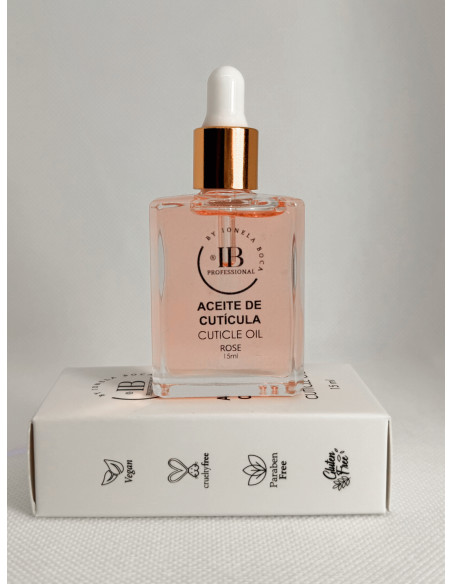 ACEITE DE CUTICULAS IB PROFESSIONAL ROSAS 15ML