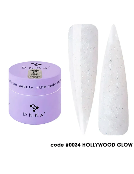 BUILDER GEL NEW FORMULA DNKa 15 ml 0034 HOLLYW