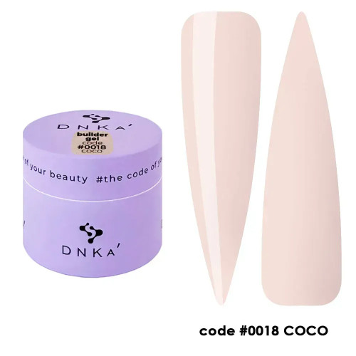 BUILDER GEL NEW FORMULA DNKa 15 ml 0018 Coco