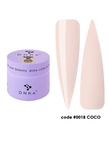 BUILDER GEL NEW FORMULA DNKa 15 ml 0018 Coco