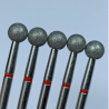 FRESA DIAMANTE BOLA ROJA 050 PARA CUTÍCULA
