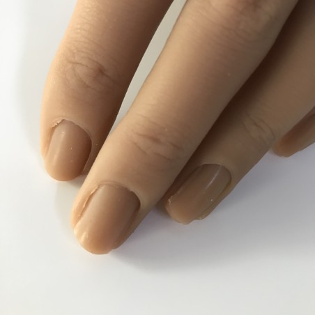 MANO PRÁCTICAS SILICONA x1
